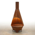 Chiminea Outdoor Fireplace Built for Backyard Gatherings, 75